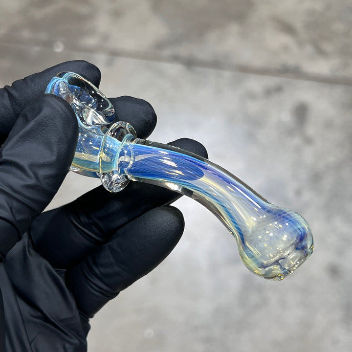 Fumed Linework Sherlock 16 Glass Pipe Boro Lyon   