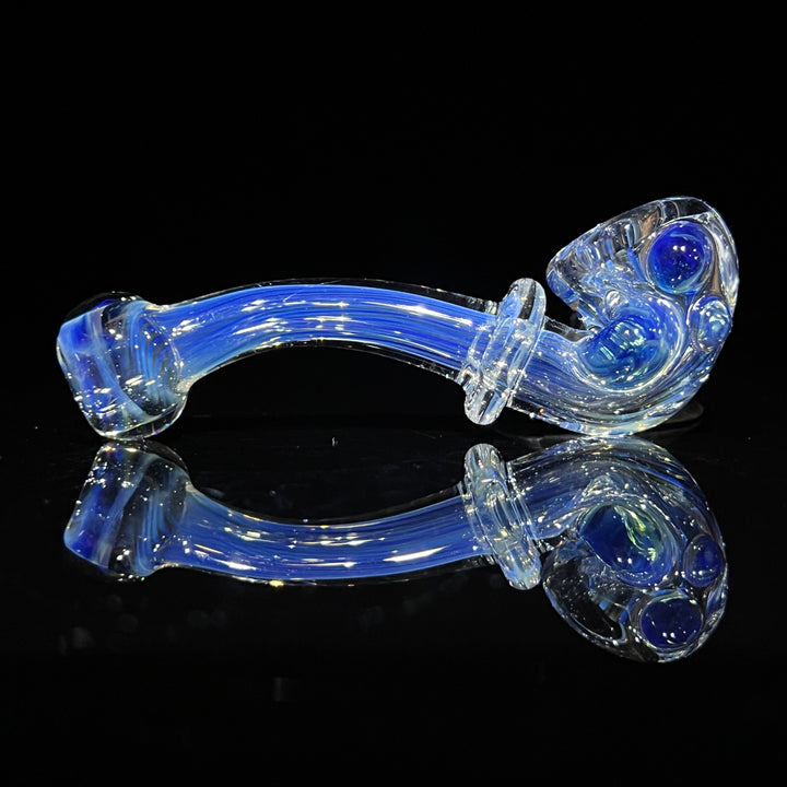 Fumed Linework Sherlock 19 Glass Pipe Boro Lyon   