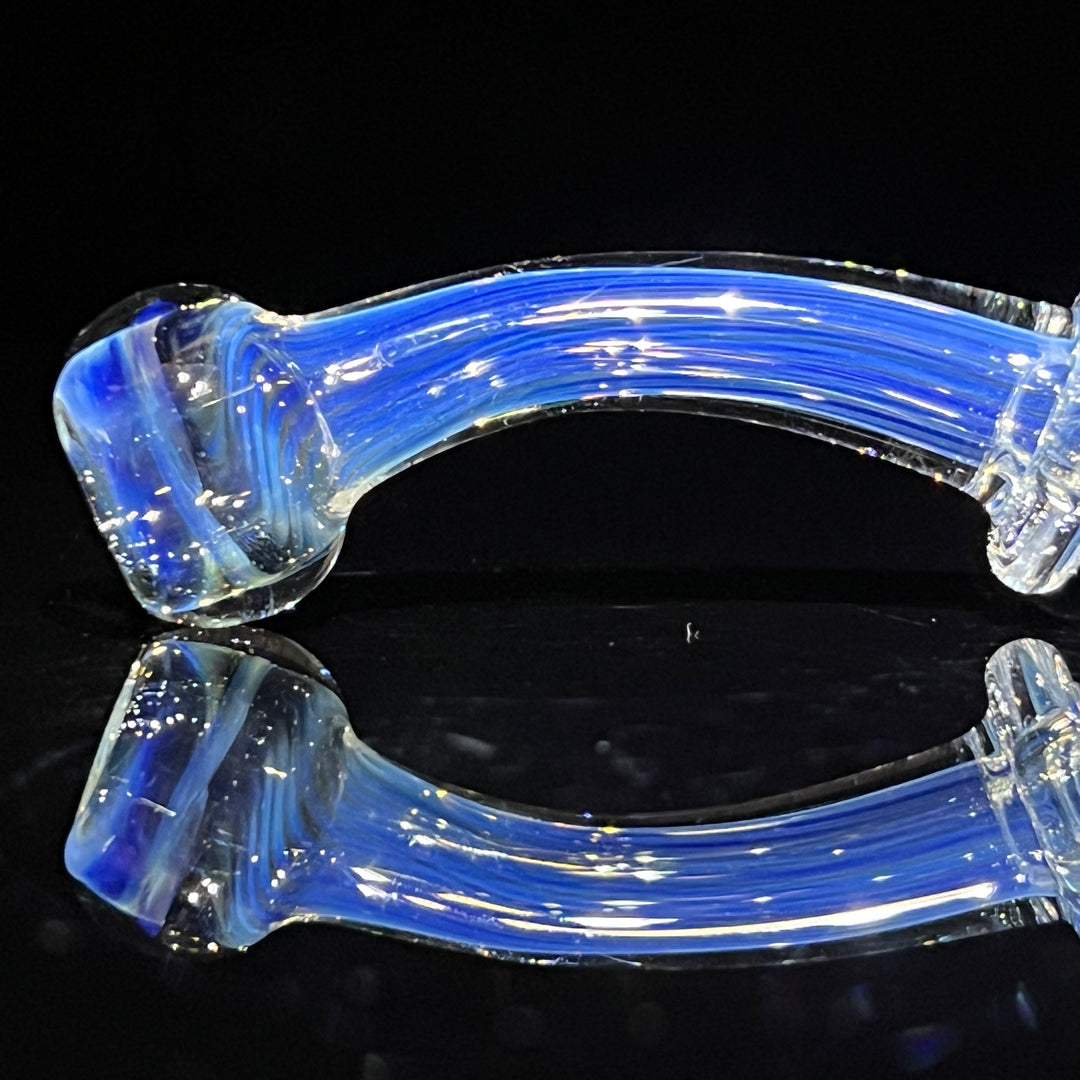 Fumed Linework Sherlock 19 Glass Pipe Boro Lyon   