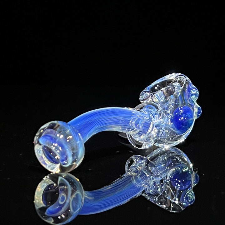 Fumed Linework Sherlock 19 Glass Pipe Boro Lyon   