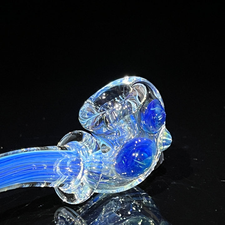 Fumed Linework Sherlock 19 Glass Pipe Boro Lyon   