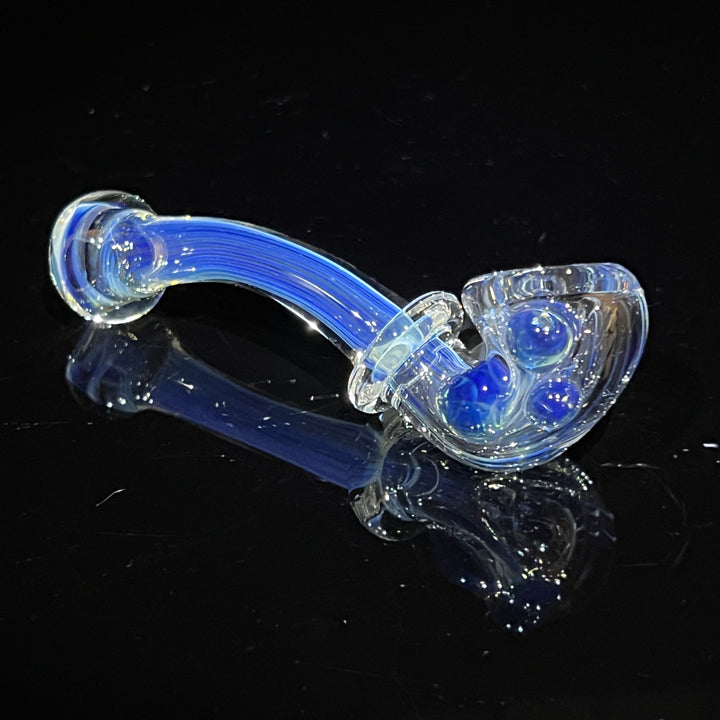 Fumed Linework Sherlock 19 Glass Pipe Boro Lyon   