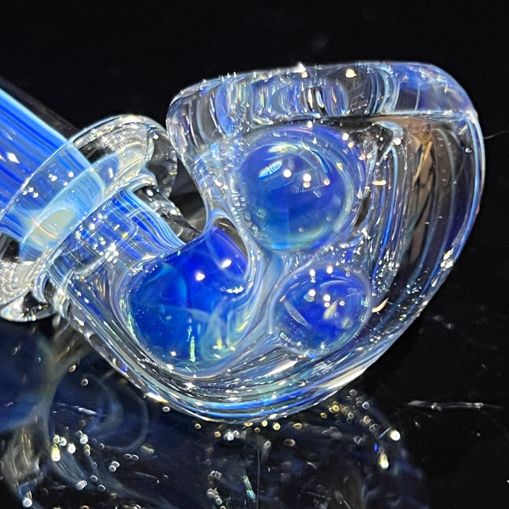 Fumed Linework Sherlock 19 Glass Pipe Boro Lyon   