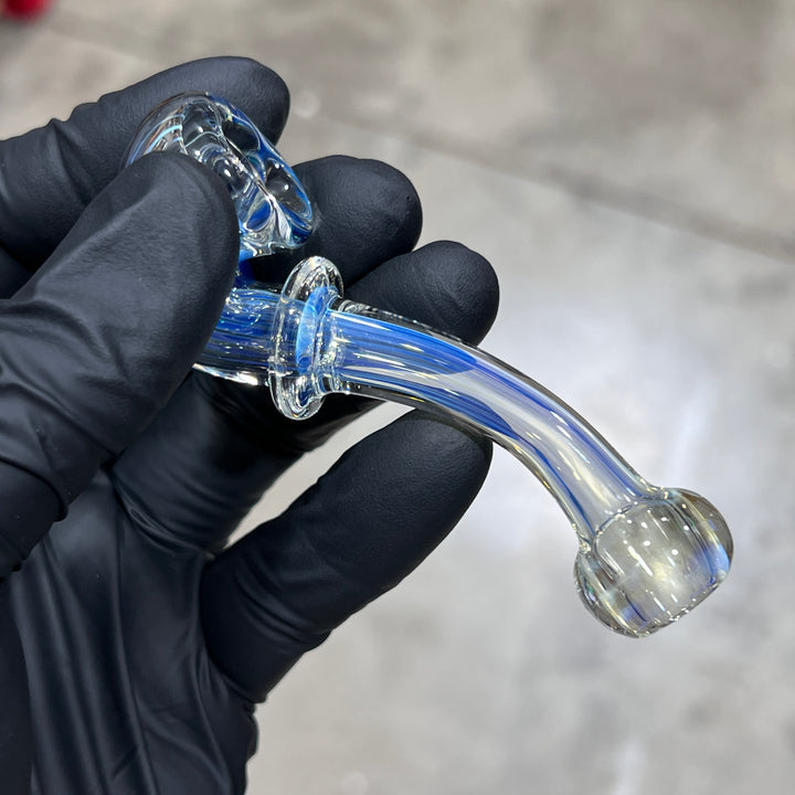Fumed Linework Sherlock 19 Glass Pipe Boro Lyon   