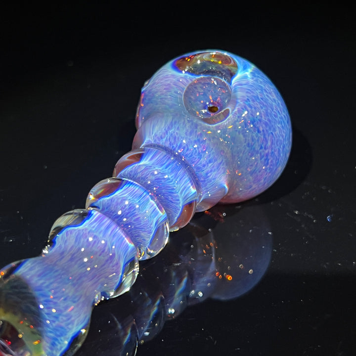 Purple Ice Maria Spoon Glass Pipe Jax   