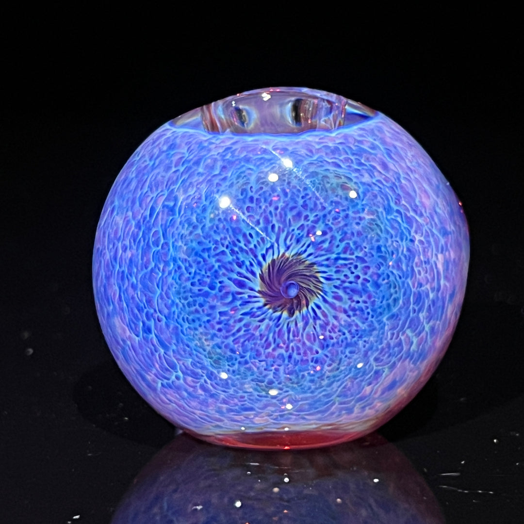 Purple Ice Maria Spoon Glass Pipe Jax   
