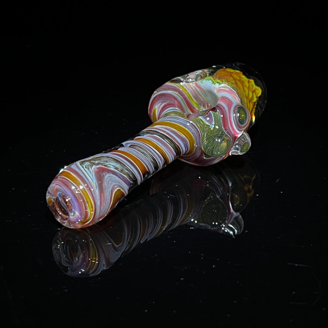 Grand Canyon Alien Brain Honeycomb 3 Glass Pipe Plug a Nug   