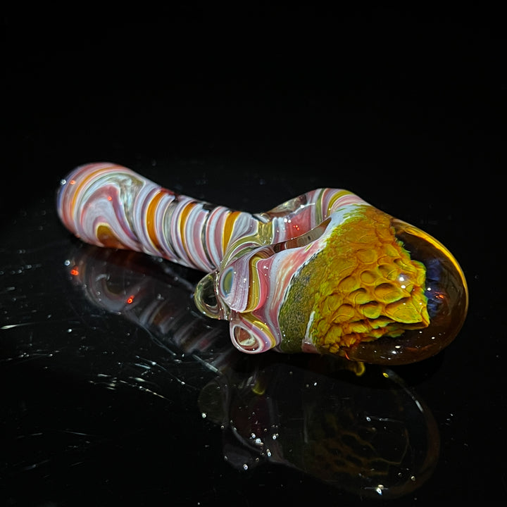 Grand Canyon Alien Brain Honeycomb 3 Glass Pipe Plug a Nug   