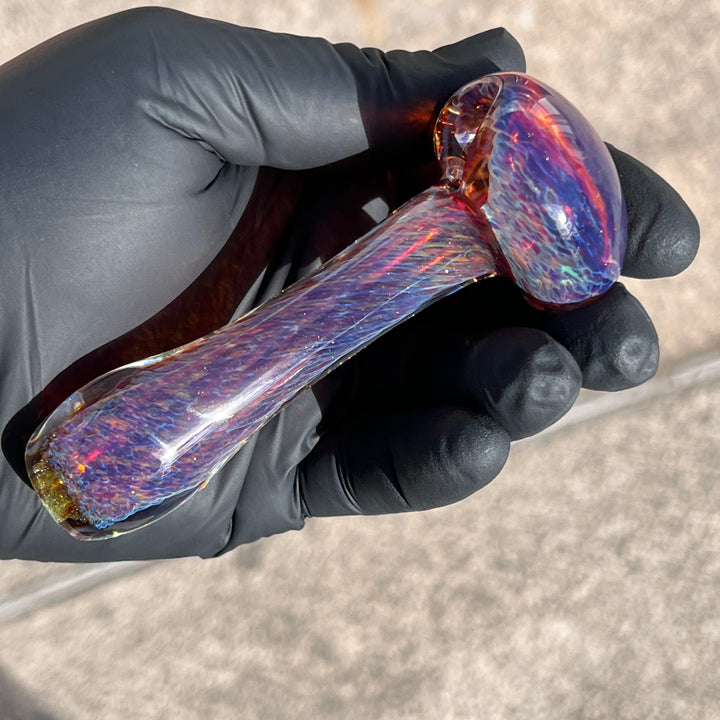 Purple Magic Pipe 1 Glass Pipe Beezy Glass   