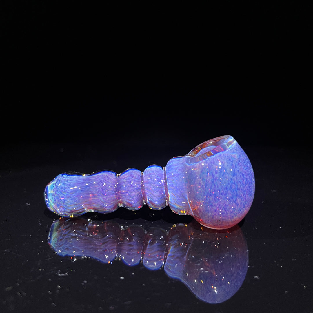 Purple Ice Maria Spoon Glass Pipe Jax   