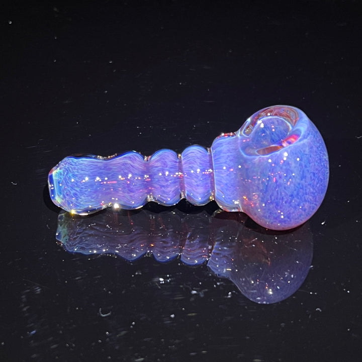 Purple Ice Maria Spoon Glass Pipe Jax   