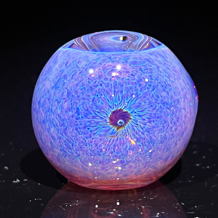 Purple Ice Maria Spoon Glass Pipe Jax   