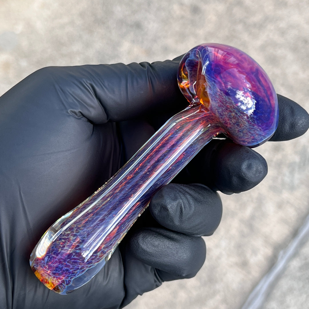 Purple Magic Pipe 7 Glass Pipe Beezy Glass   