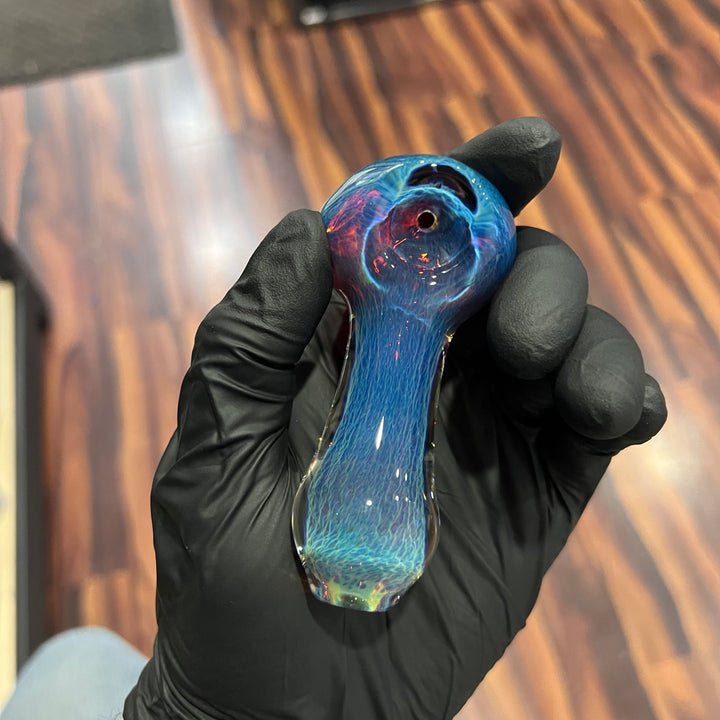 Purple Ice Large 6 Glass Pipe Jax   