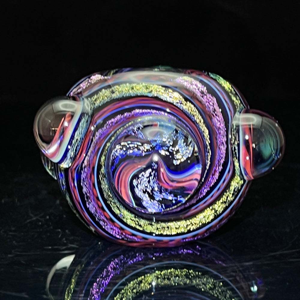 Large Dichro Twist Pipe 7 Glass Pipe Kevin McMurray   