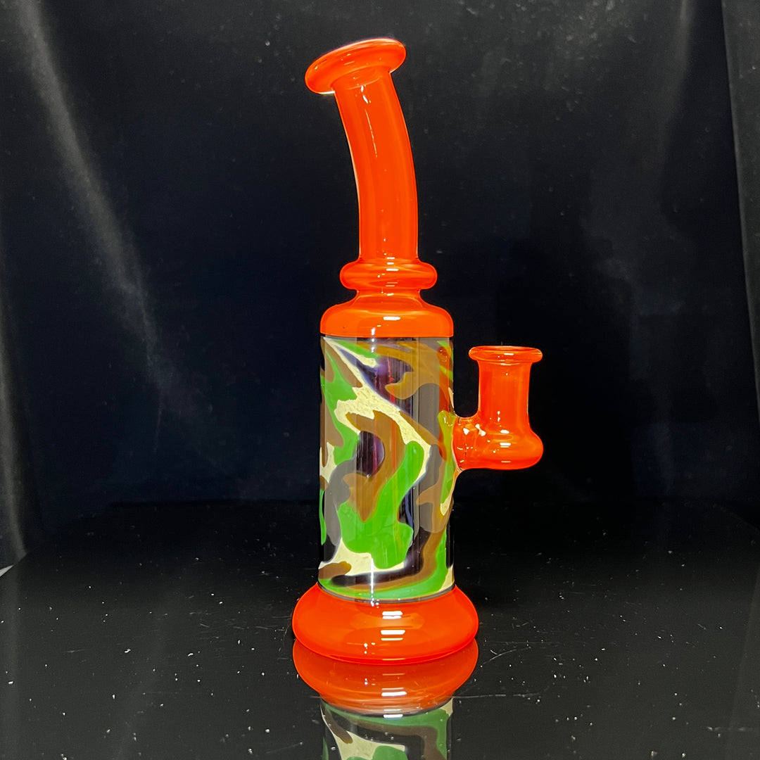 Camo Mini Rig Glass Pipe Cody Wade Glass   