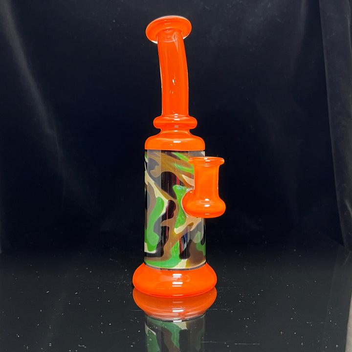 Camo Mini Rig Glass Pipe Cody Wade Glass   