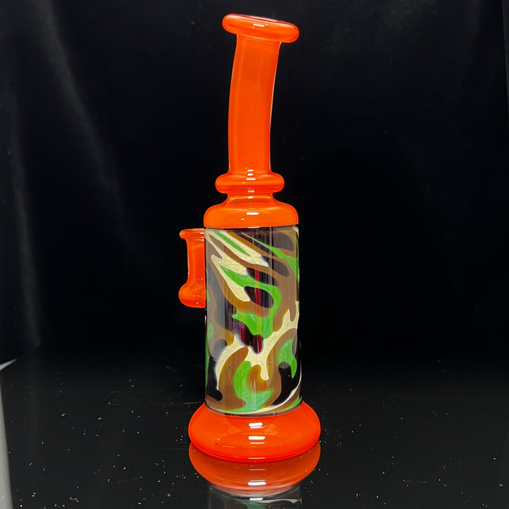 Camo Mini Rig Glass Pipe Cody Wade Glass   