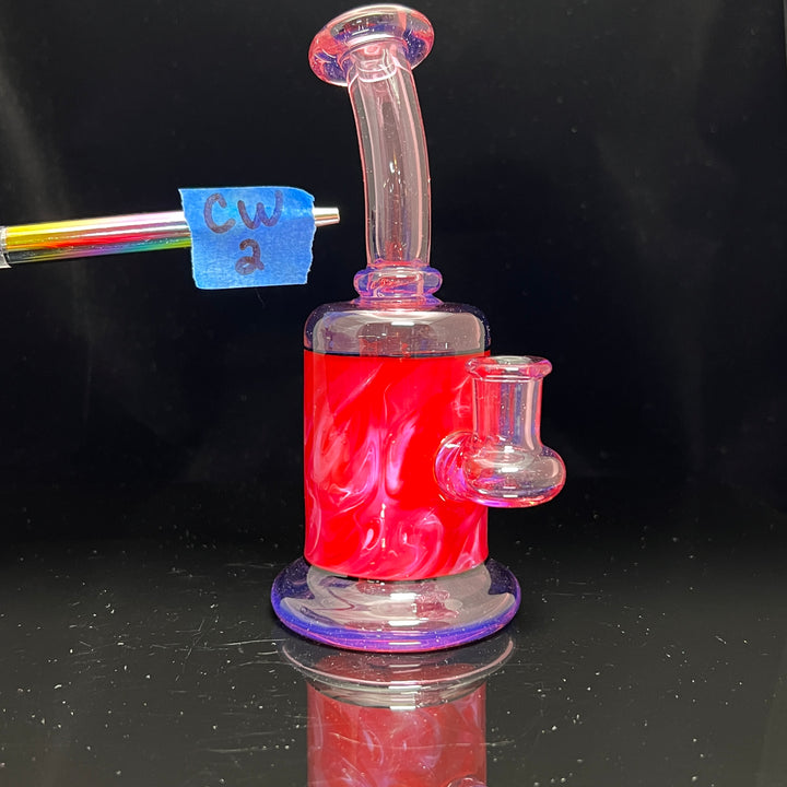 Juicy Mini Rig Glass Pipe Cody Wade Glass   