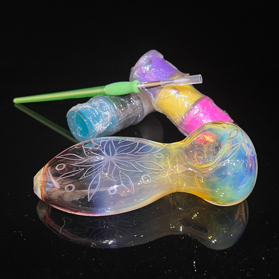 Chronic Art Color Kit Glass Pipe Street Kitty Glass   