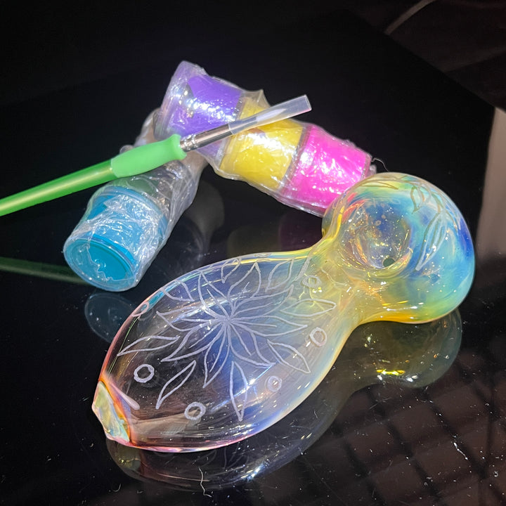 Chronic Art Color Kit Glass Pipe Street Kitty Glass   