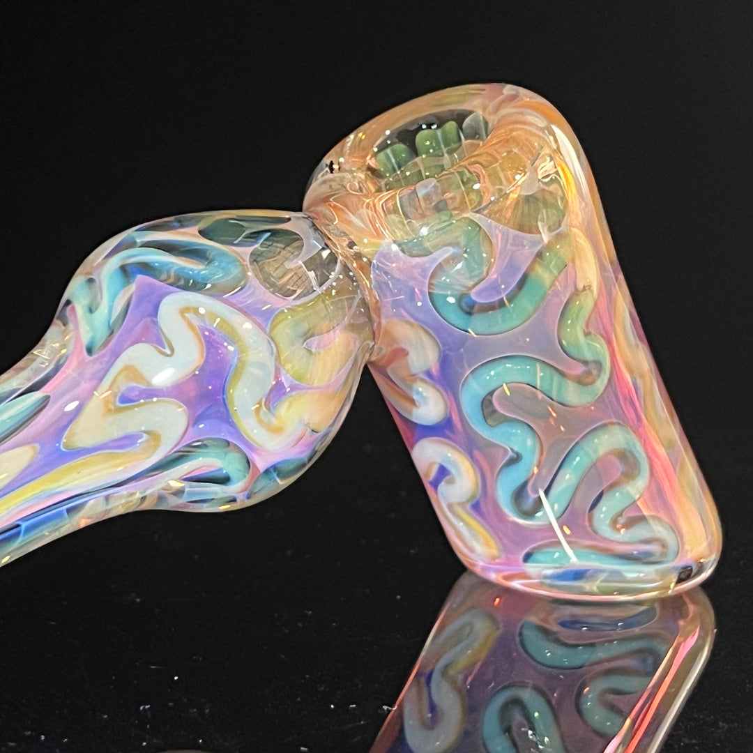 Inside Out Fume Hammer Glass Pipe Tiny Mike   