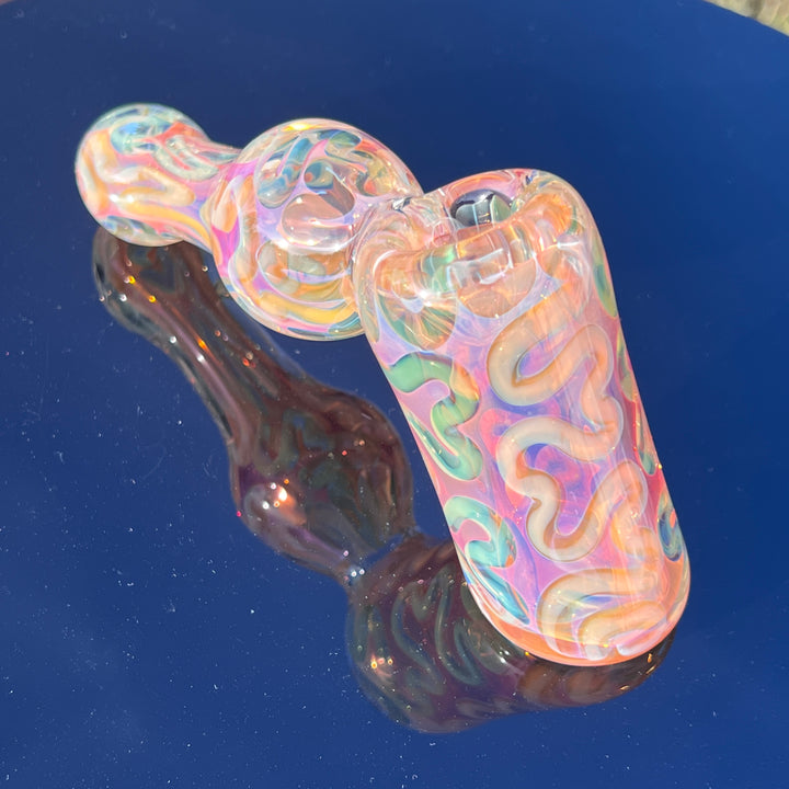 Inside Out Fume Hammer Glass Pipe Tiny Mike   