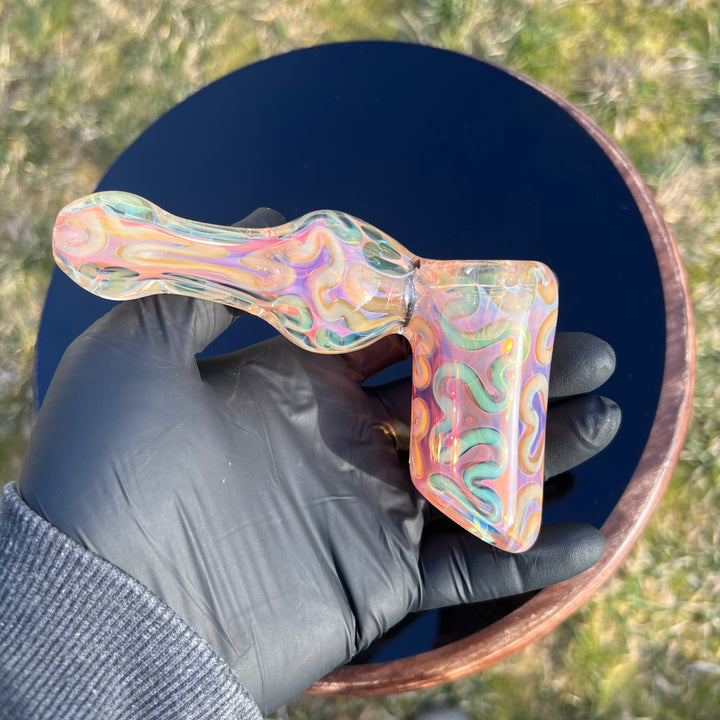 Inside Out Fume Hammer Glass Pipe Tiny Mike   