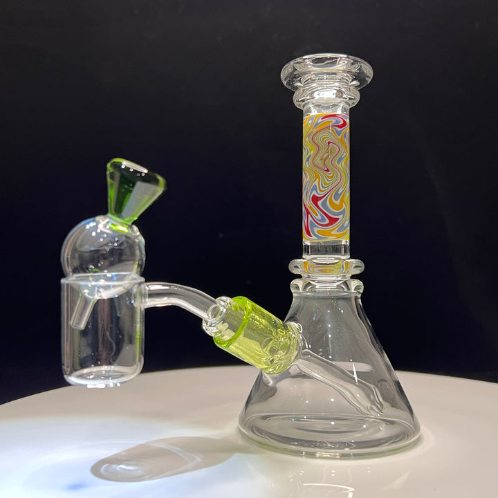 Fun Factory Mini Rig Set 14mm Glass Pipe ABMP Glass   