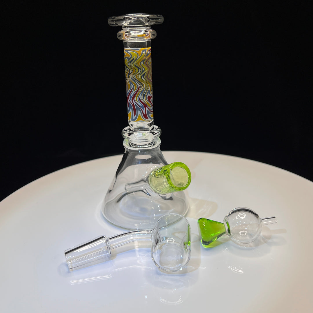 Fun Factory Mini Rig Set 14mm Glass Pipe ABMP Glass   