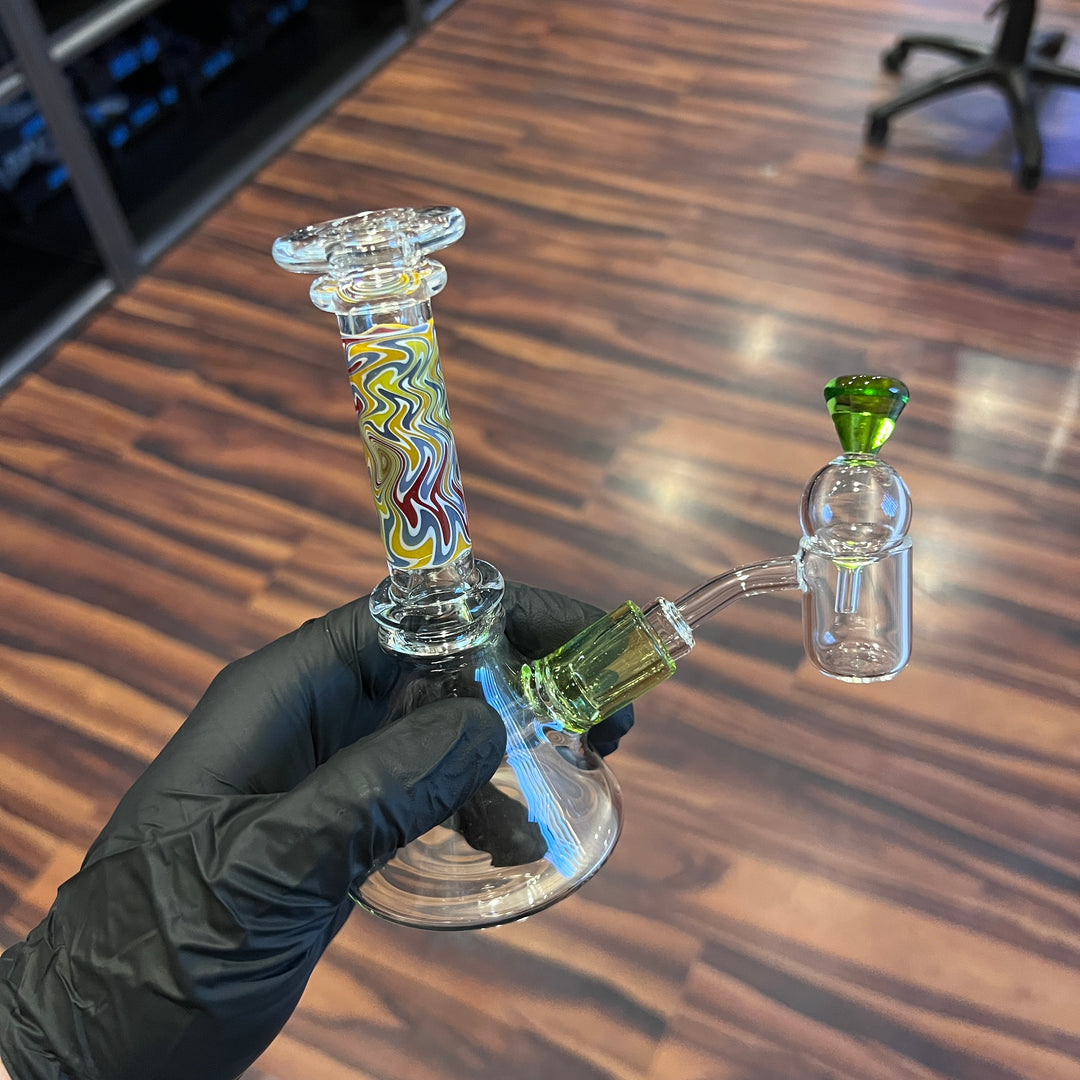 Fun Factory Mini Rig Set 14mm Glass Pipe ABMP Glass   