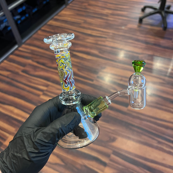 Fun Factory Mini Rig Set 14mm Glass Pipe ABMP Glass   