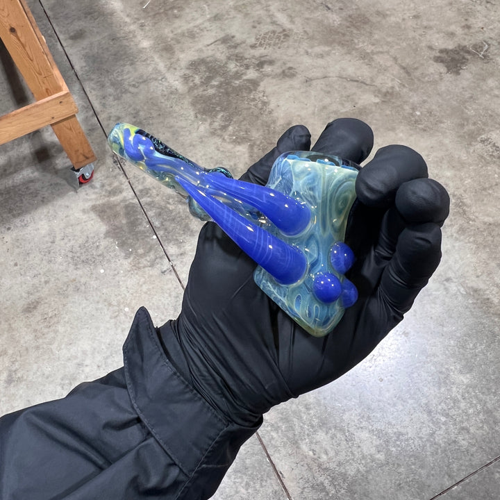 Horned Dichro Hammer 1 Glass Pipe Jeff Cooper   