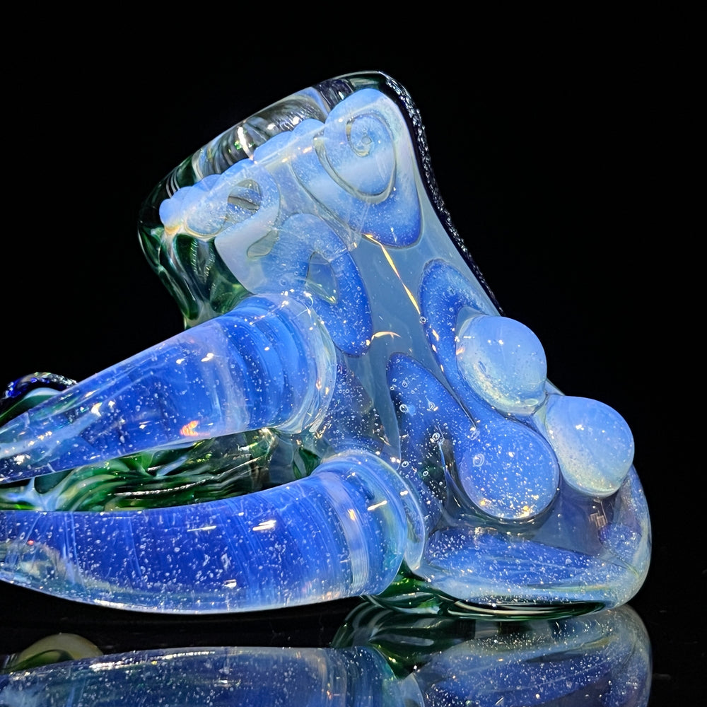 Horned Dichro Hammer 2 Glass Pipe Jeff Cooper   