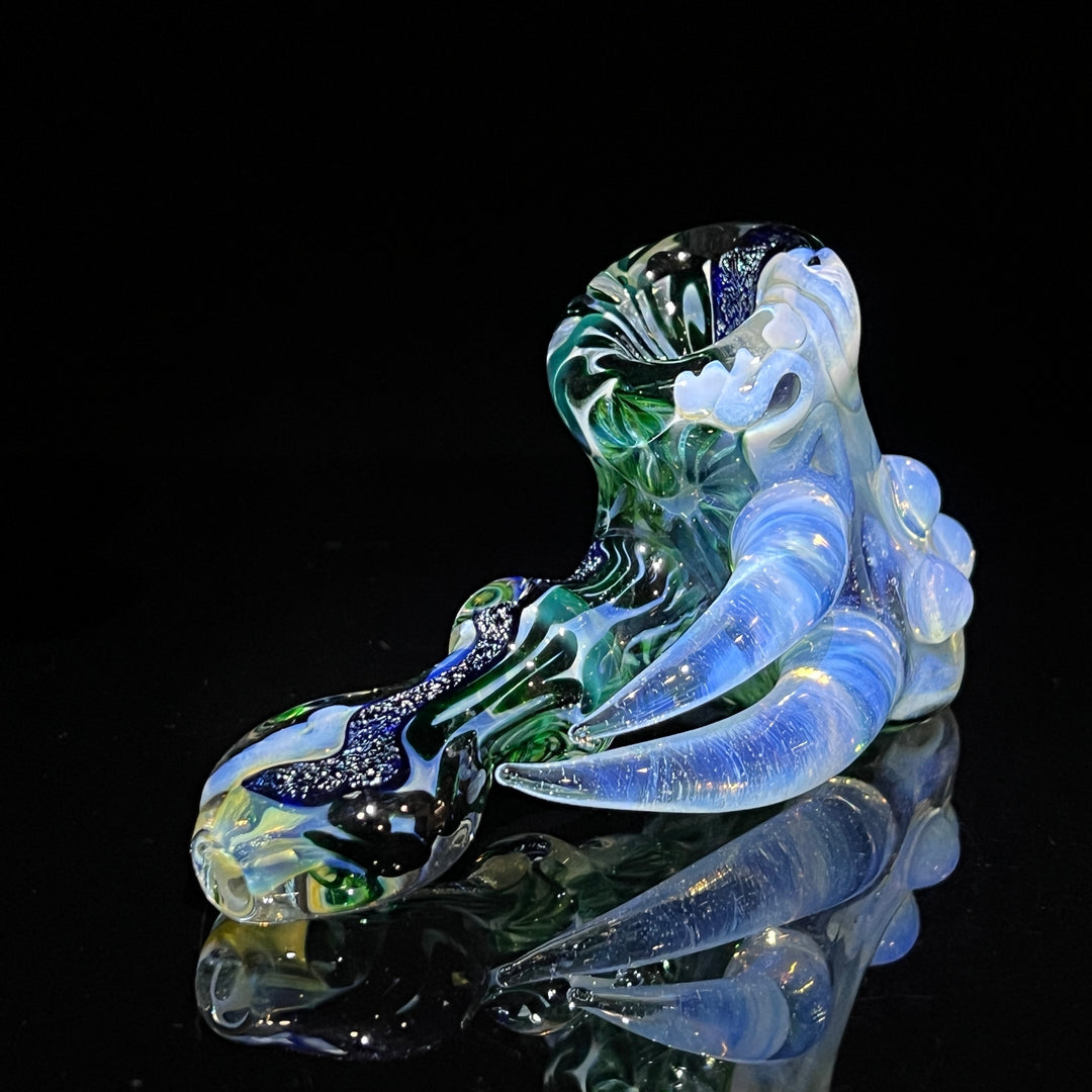 Horned Dichro Hammer 2 Glass Pipe Jeff Cooper   