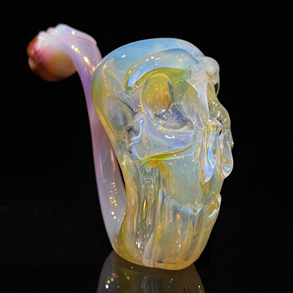 Glass Skullock Pipe Glass Pipe Deviant Glass   