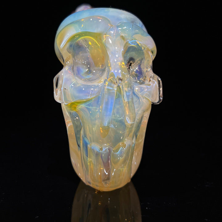 Glass Skullock Pipe Glass Pipe Deviant Glass   