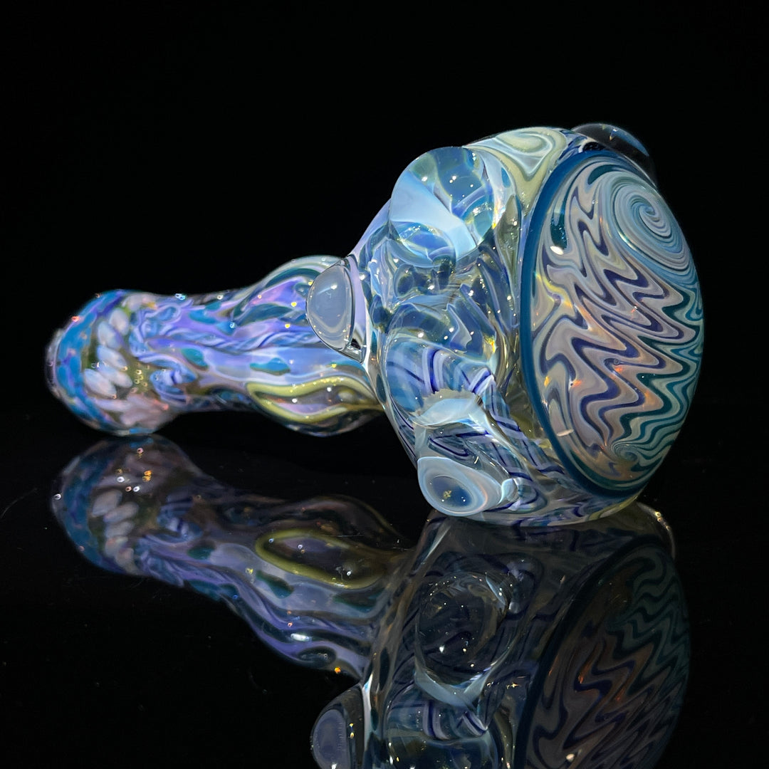 Molten Ribbon WigWag Pipe 11 Glass Pipe Molten Imagination   