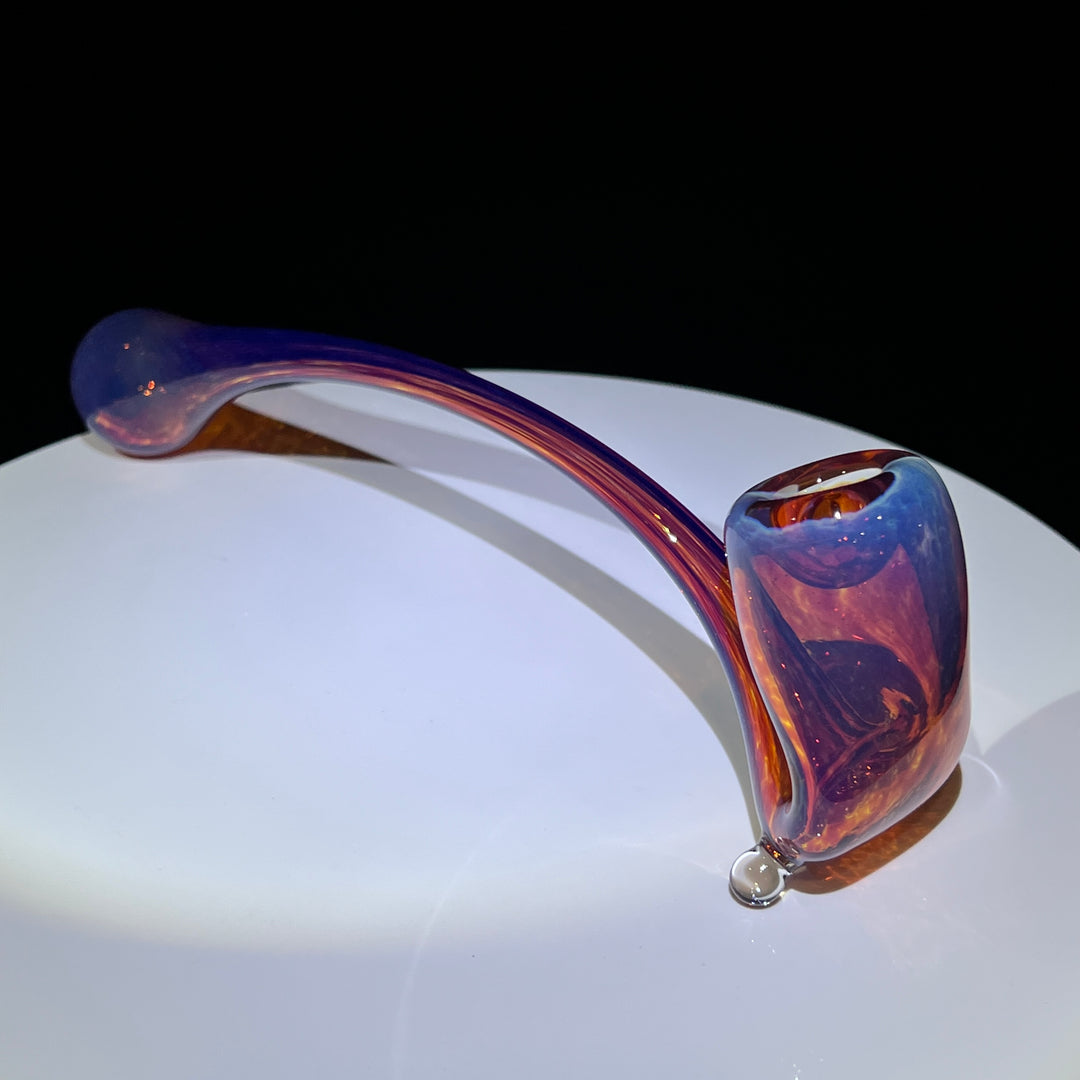 Purple Gandalf Glass Pipe Revlock   