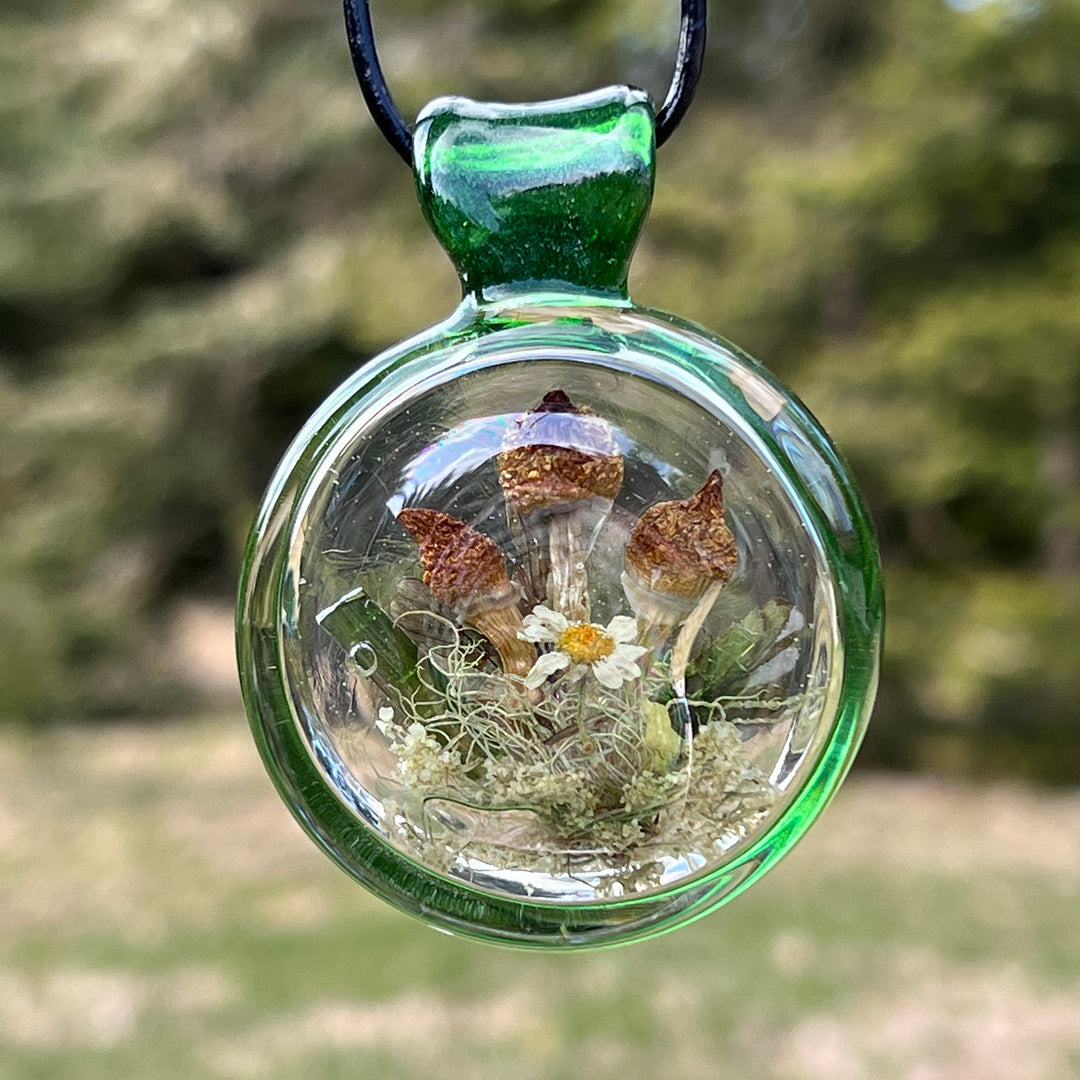 Tourmaline Fairy Magic Pendant Jewelry Dellene Peralta Glass   