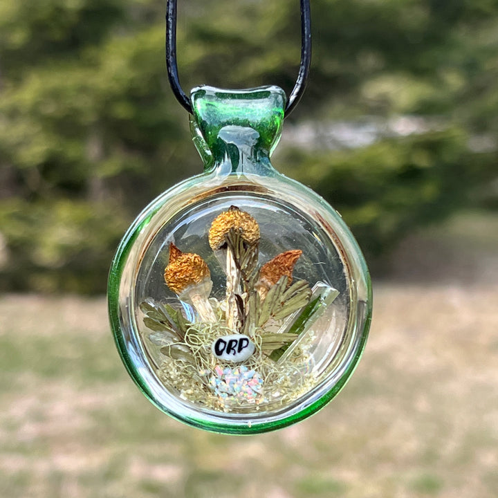 Tourmaline Fairy Magic Pendant Jewelry Dellene Peralta Glass   