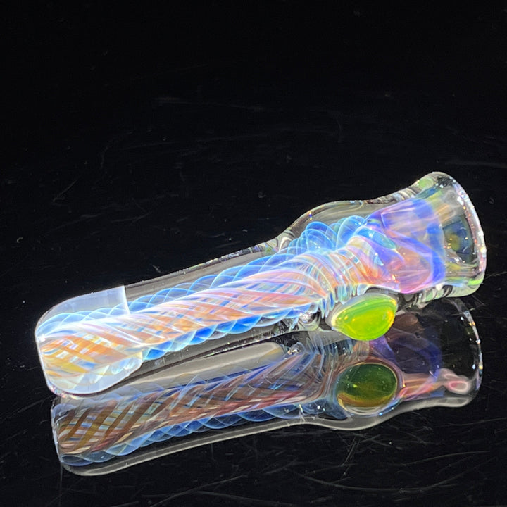 Thick Fume Chillum Glass Pipe Chuck Glass   