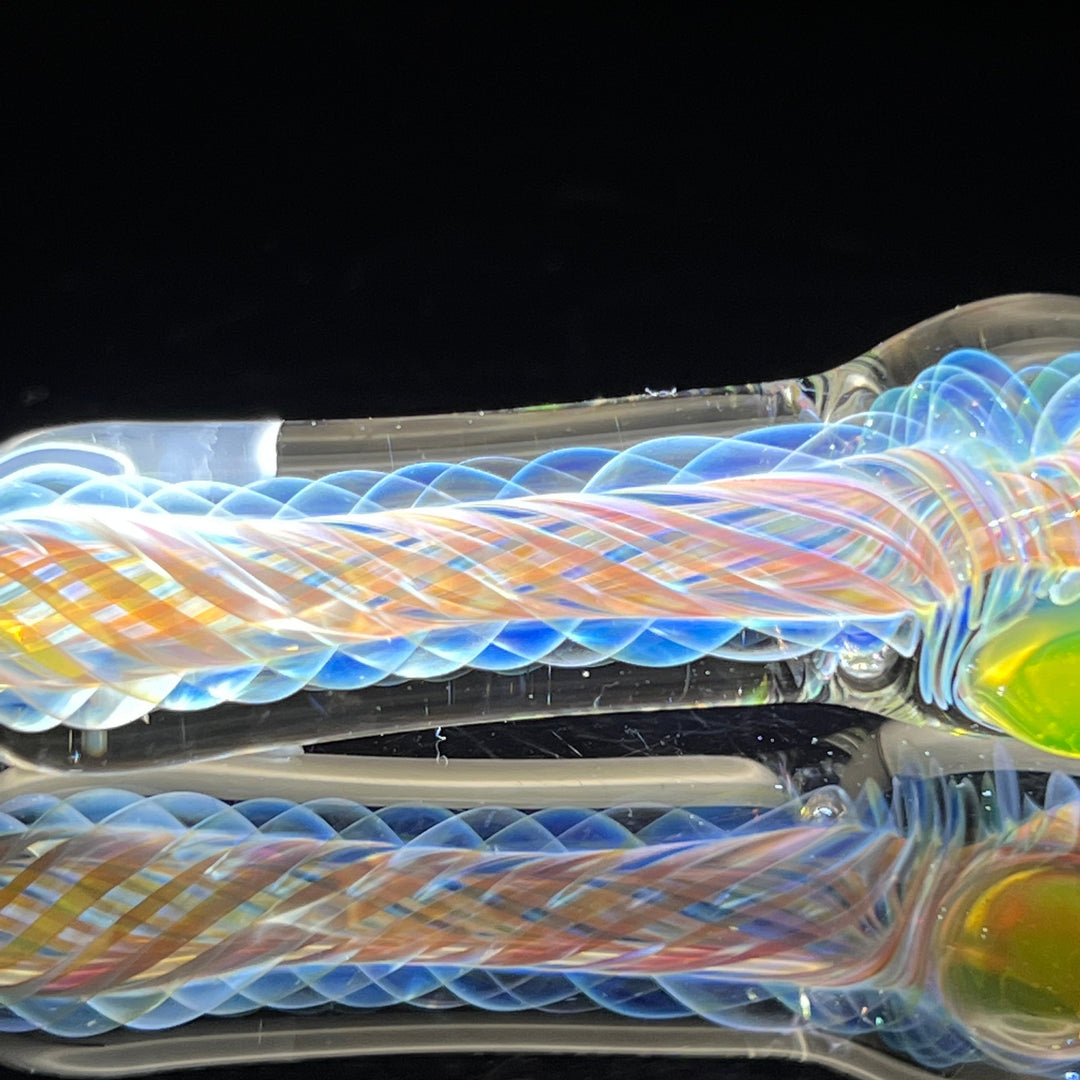 Thick Fume Chillum Glass Pipe Chuck Glass   