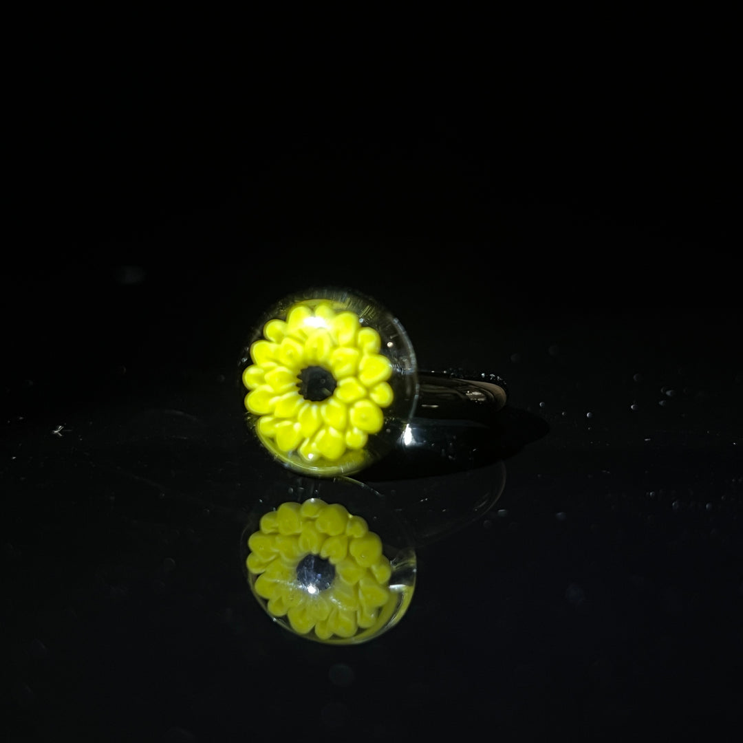 Blake Flower Glass Ring Jewelry Marni420   