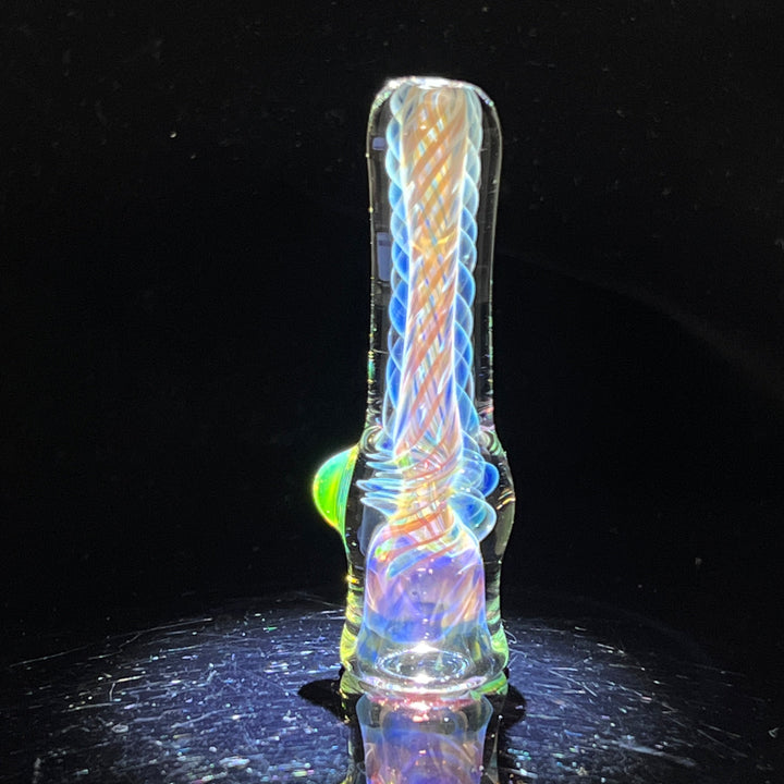 Thick Fume Chillum Glass Pipe Chuck Glass   