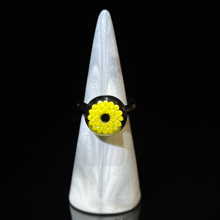 Blake Flower Glass Ring Jewelry Marni420   