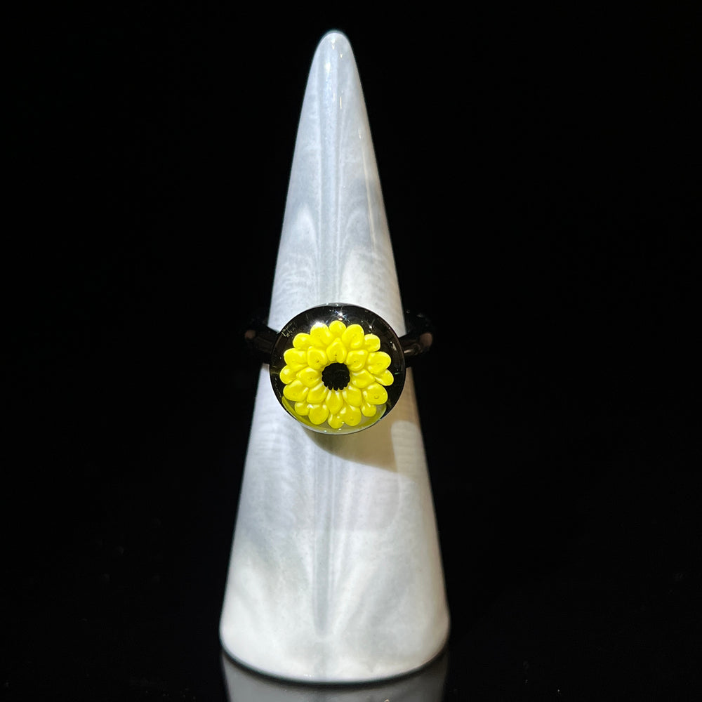 Blake Flower Glass Ring Jewelry Marni420   