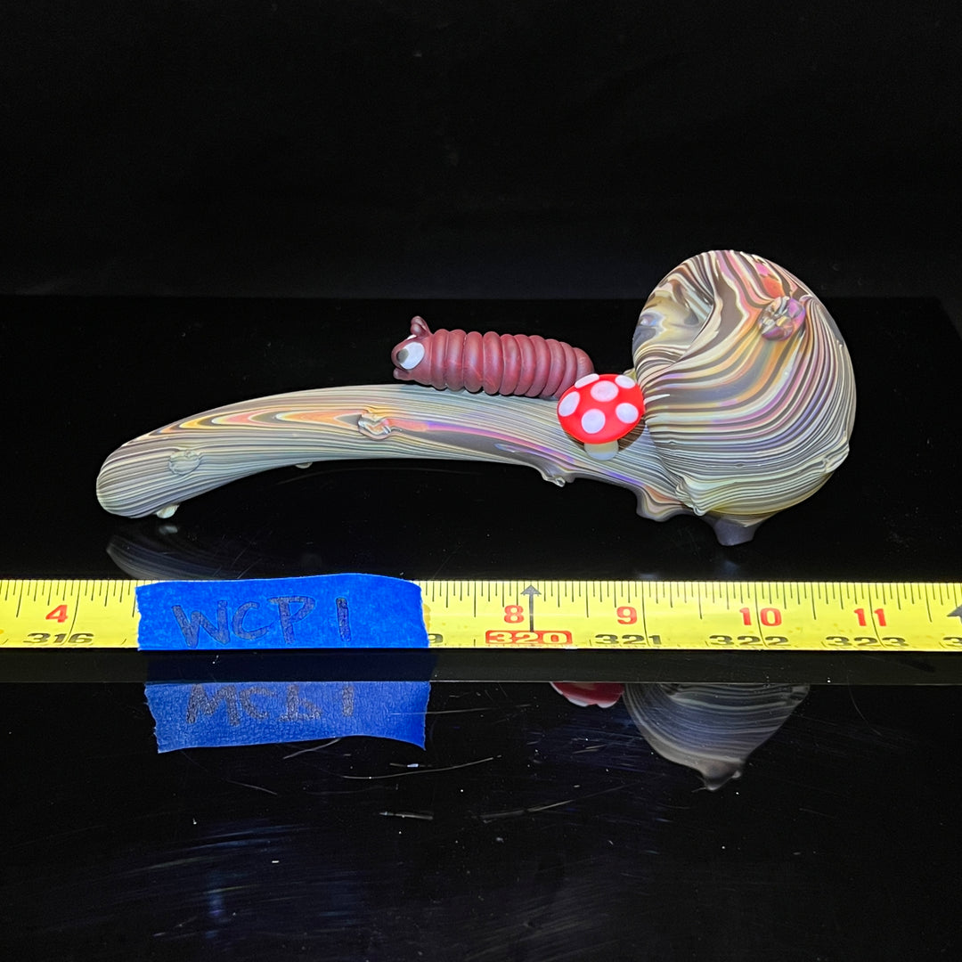 Woodgrain Caterpillar Gandalf Pipe 1 For Lydon Glass Pipe Wazoo Glass   