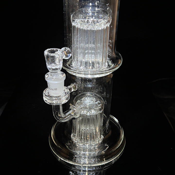 13/13 Arm Flower Tube Bong Glass Pipe Leisure Glass   