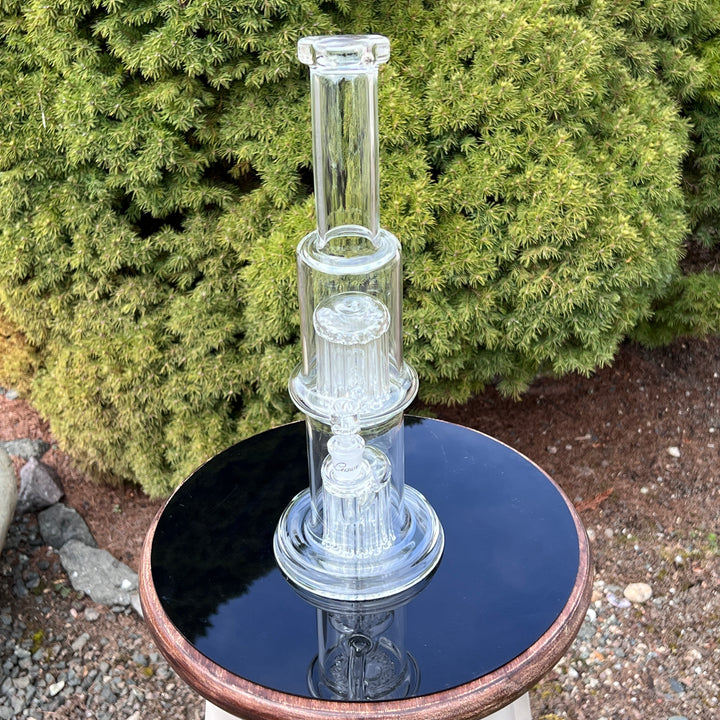 13/13 Arm Flower Tube Bong Glass Pipe Leisure Glass   
